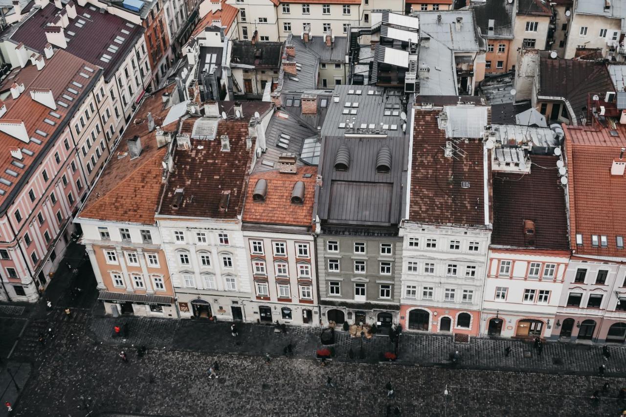 Peaceful Studio On Rynok Square Lwów Zewnętrze zdjęcie
